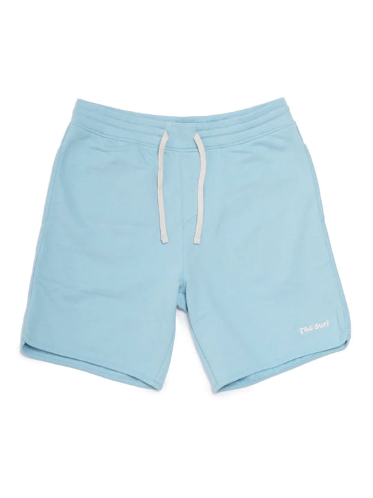 T&C Surf Designs T&C Surf Europe Yin Yang Logo Sweat Short, S (EU) / Sky Blue