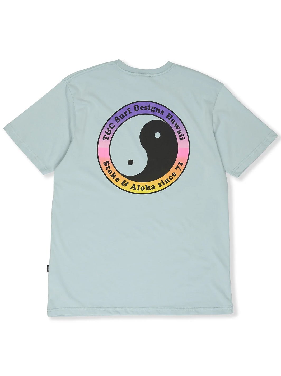 T&C Surf Designs Europe YY 71 Logo Tee, Used Blue / S
