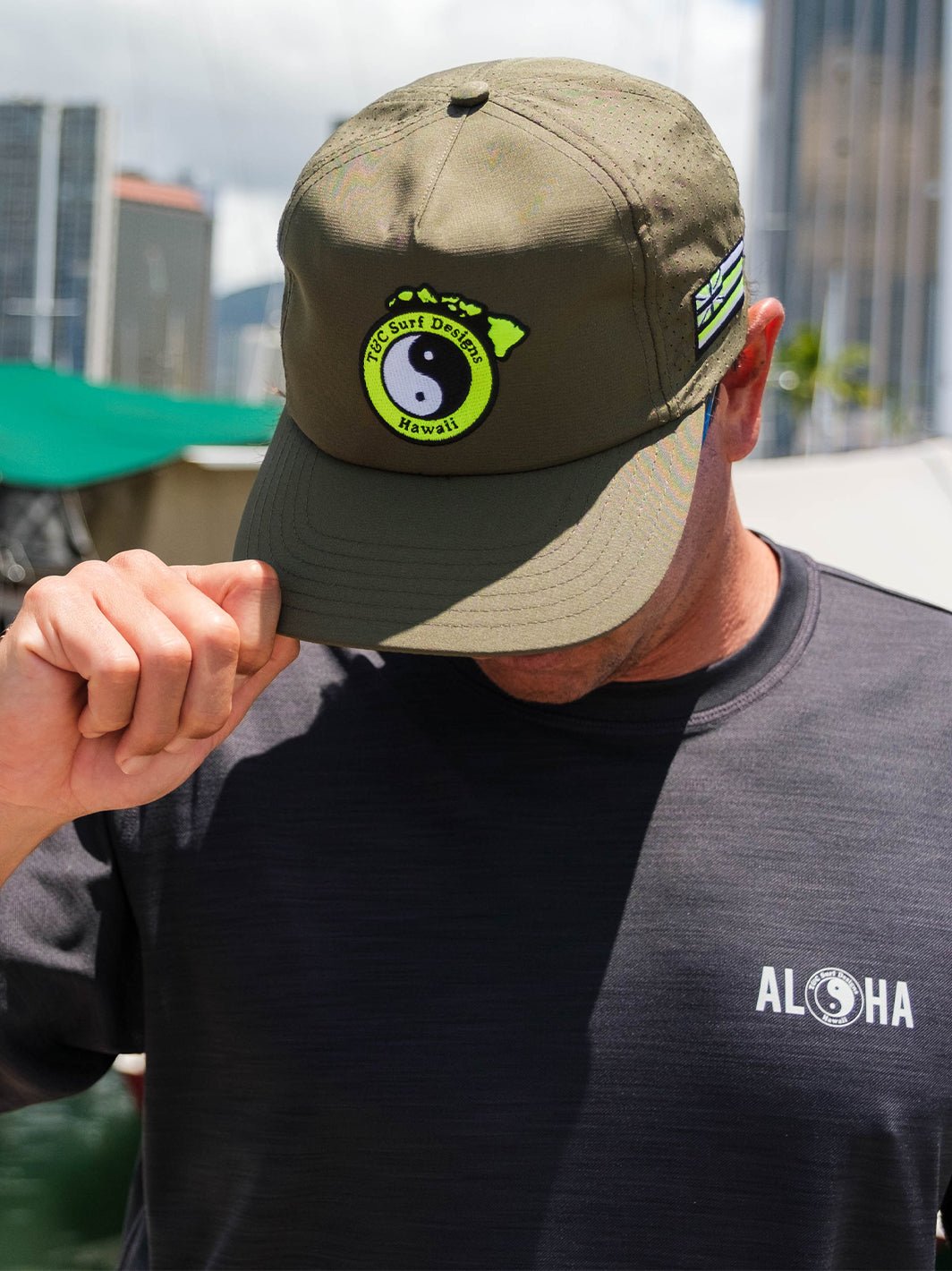 Aloha With Islands Cap - T&C Surf Designs