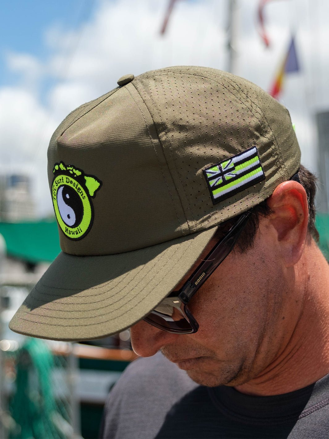 Aloha With Islands Cap - T&C Surf Designs