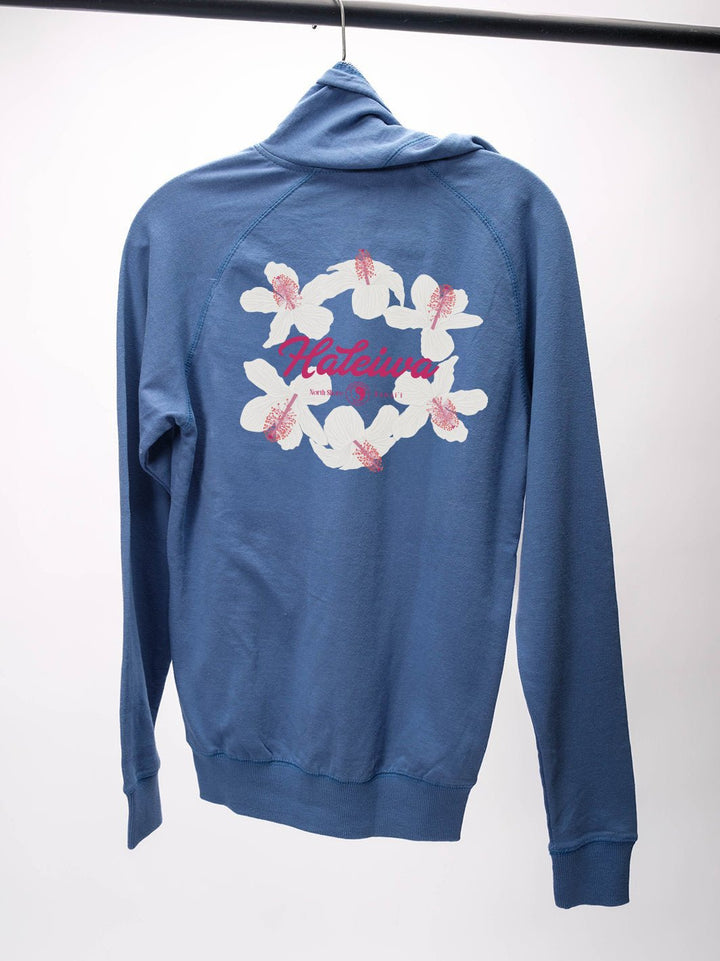 T&C Surf Designs Haleiwa Koki'o Ke'oke'o Zip Hoodie,