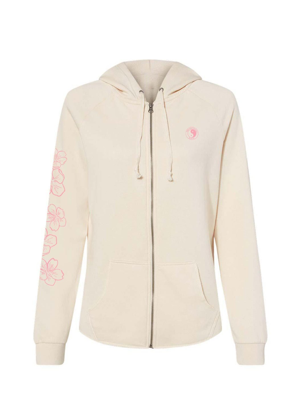 T&C Surf Designs T&C Surf Brushed Sakura Zip Hoodie,