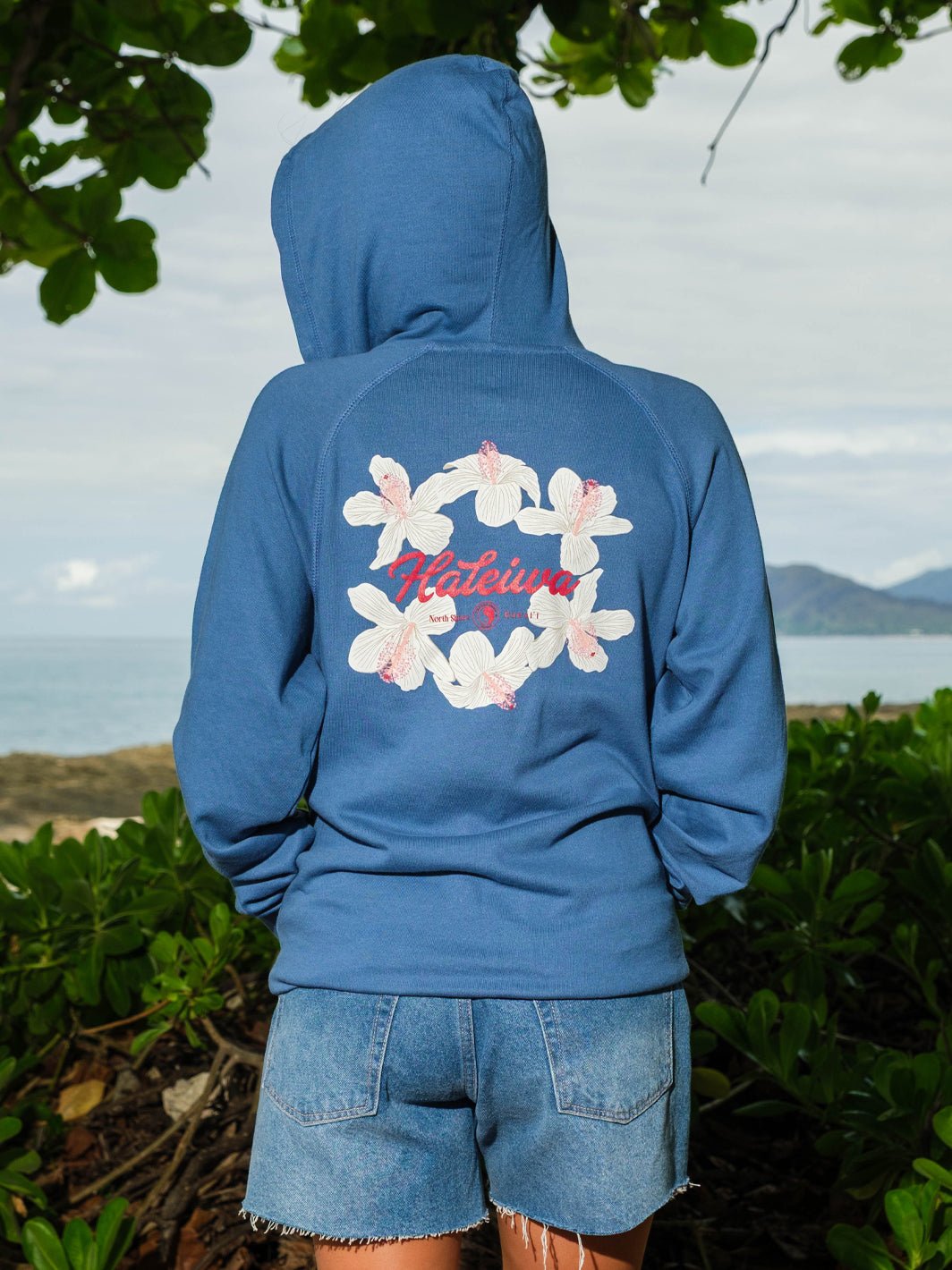 T&C Surf Designs Haleiwa Koki'o Ke'oke'o Zip Hoodie,