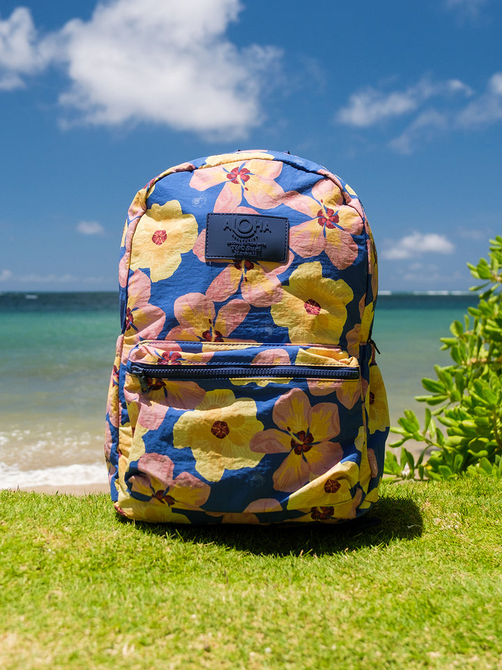 Aloha Collection Watercolor Hau Backpack