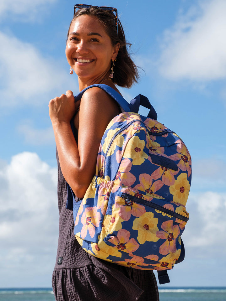 Aloha Collection Watercolor Hau Backpack