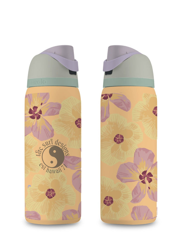 T&C Surf 32 oz Watercolor Hau Owala - T&C Surf Designs