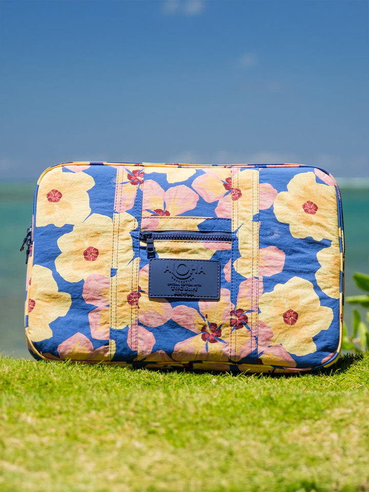 Aloha Collection Watercolor Hau Laptop Case