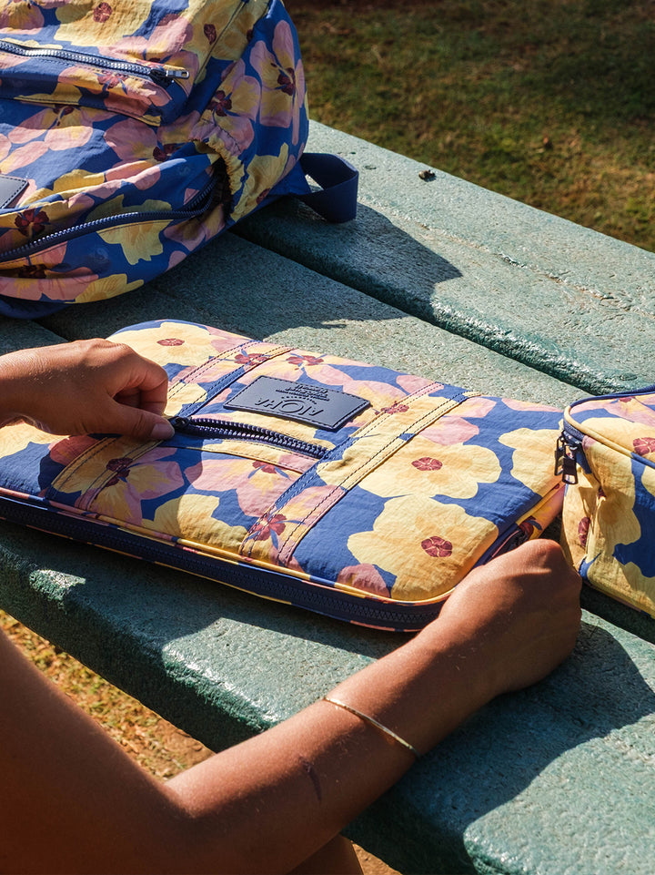 Aloha Collection Watercolor Hau Laptop Case