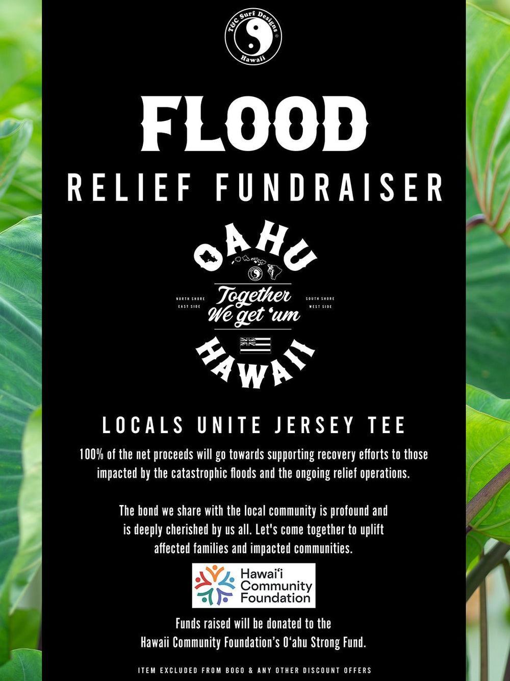 Locals Unite Jersey Tee - T&C Surf Designs