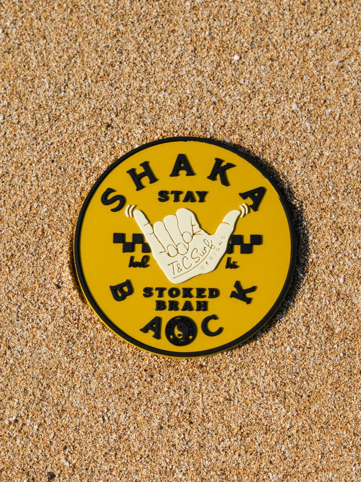T&C Surf Designs Coaster, Shaka Back