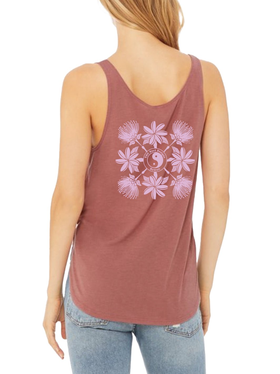 Lehua Quilt Slit Tank - T&C Surf Designs
