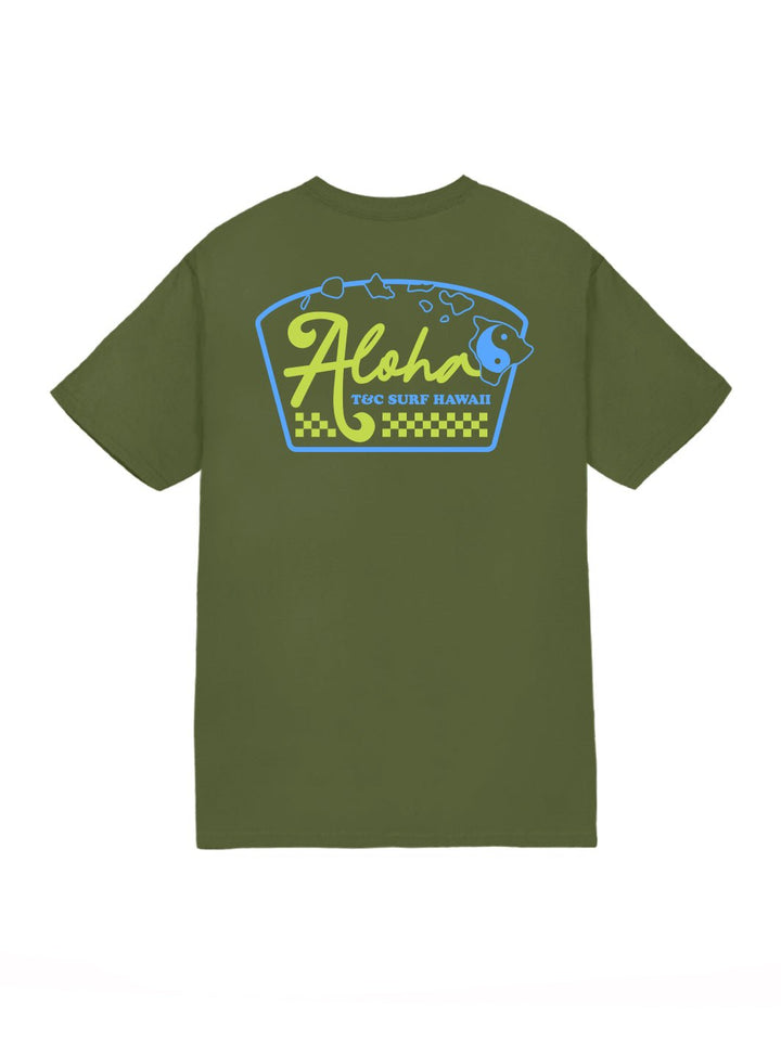 T&C Surf Designs Dive Bar Jersey Tee, Military Green / S