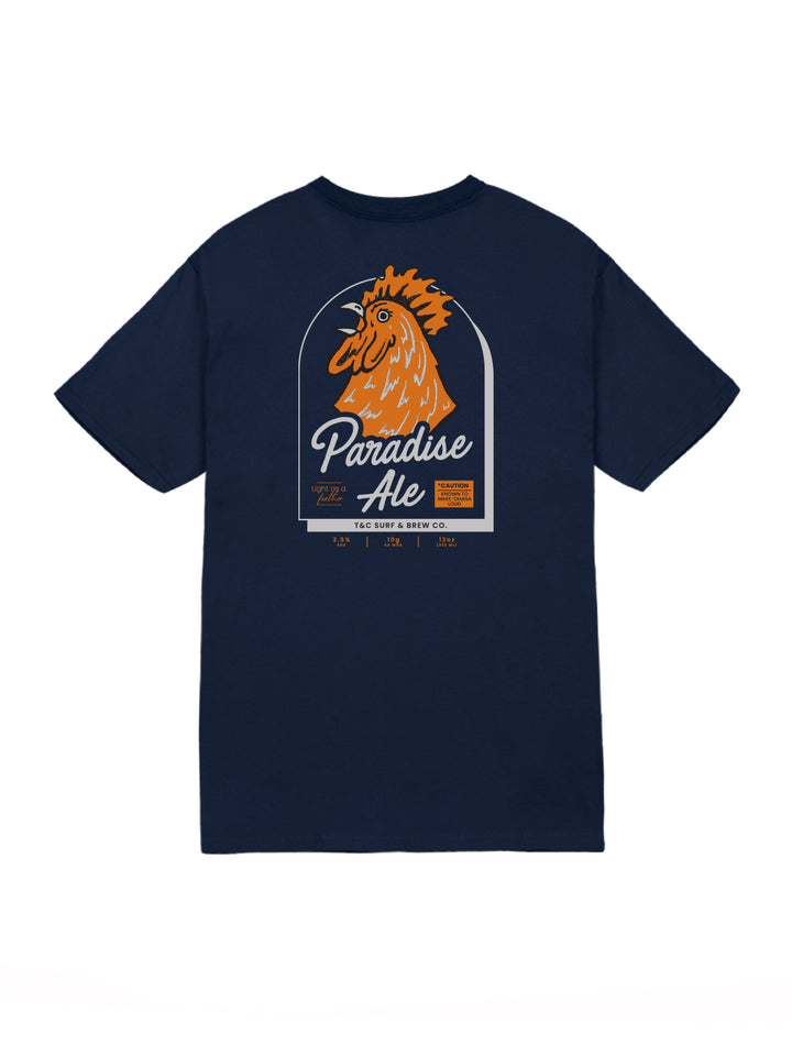 T&C Surf Designs Paradise Ale Jersey Tee, Navy / S