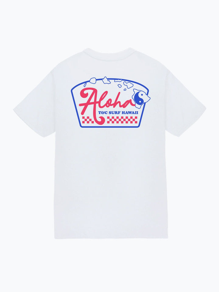 T&C Surf Designs Dive Bar Jersey Tee, White / S