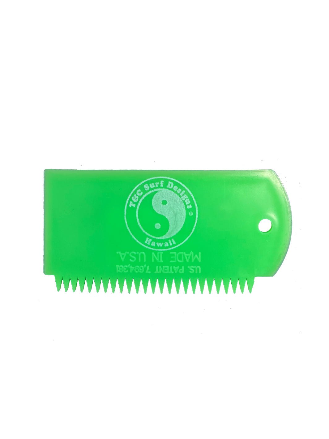 T&C Surf Designs T&C Surf Flex Comb, Green