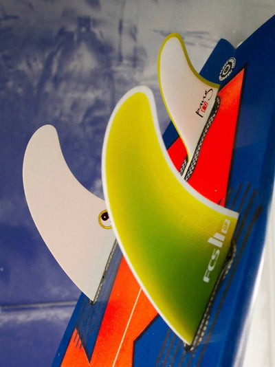 T&C Surf Designs FCS II T&C Surf Twin Fins + Stabiliser Glenn Pang, 