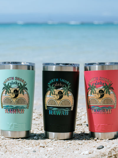 T&C Surf Designs T&C Surf 20 oz Anahulu Sunshine Tumbler Yeti, 