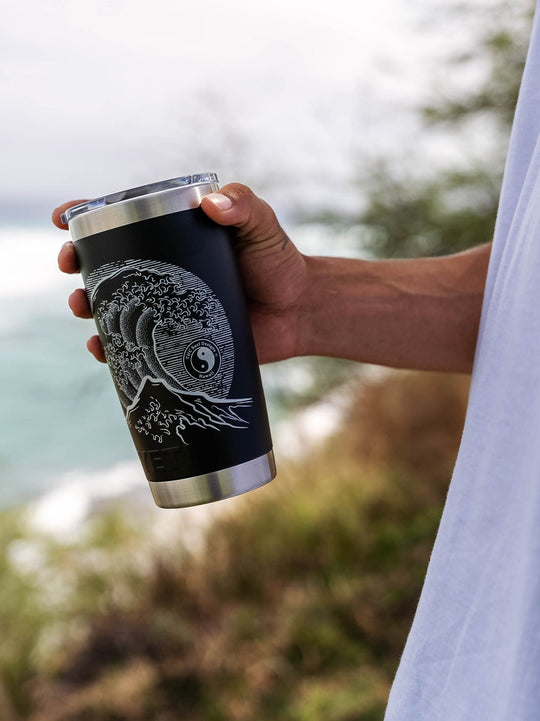 T&C Surf Designs T&C Surf 20 oz Stoked Hokusai Tumbler Yeti, 