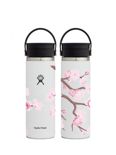 T&C Surf Designs T&C Surf 20 oz Sakura Hydro Flask Bottle, White