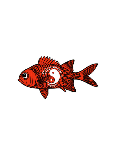 T&C Surf Designs T&C Surf Menpachi Sticker, One