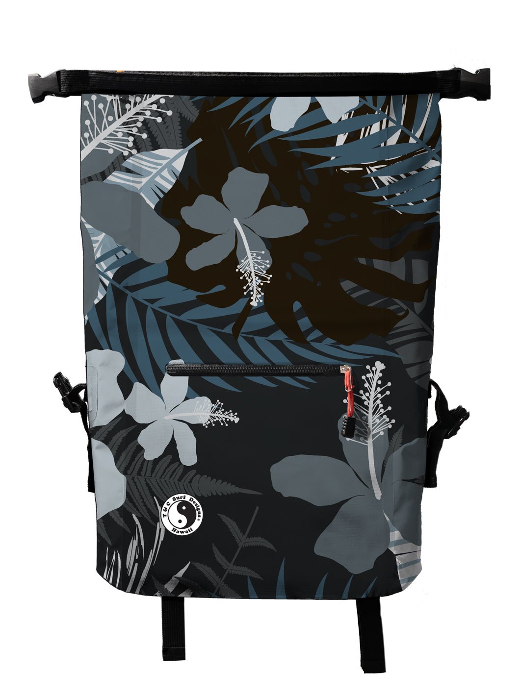 T&C Surf Designs T&C Surf Jungle 25L Dry Backpack, Black