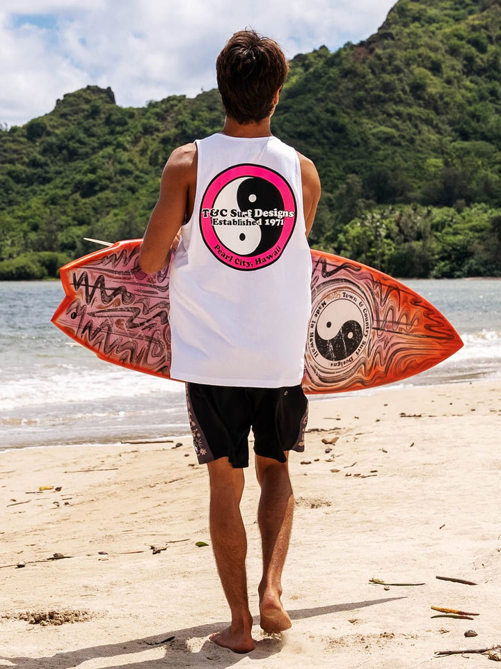 T&C Surf Designs Retro Neon Tank,