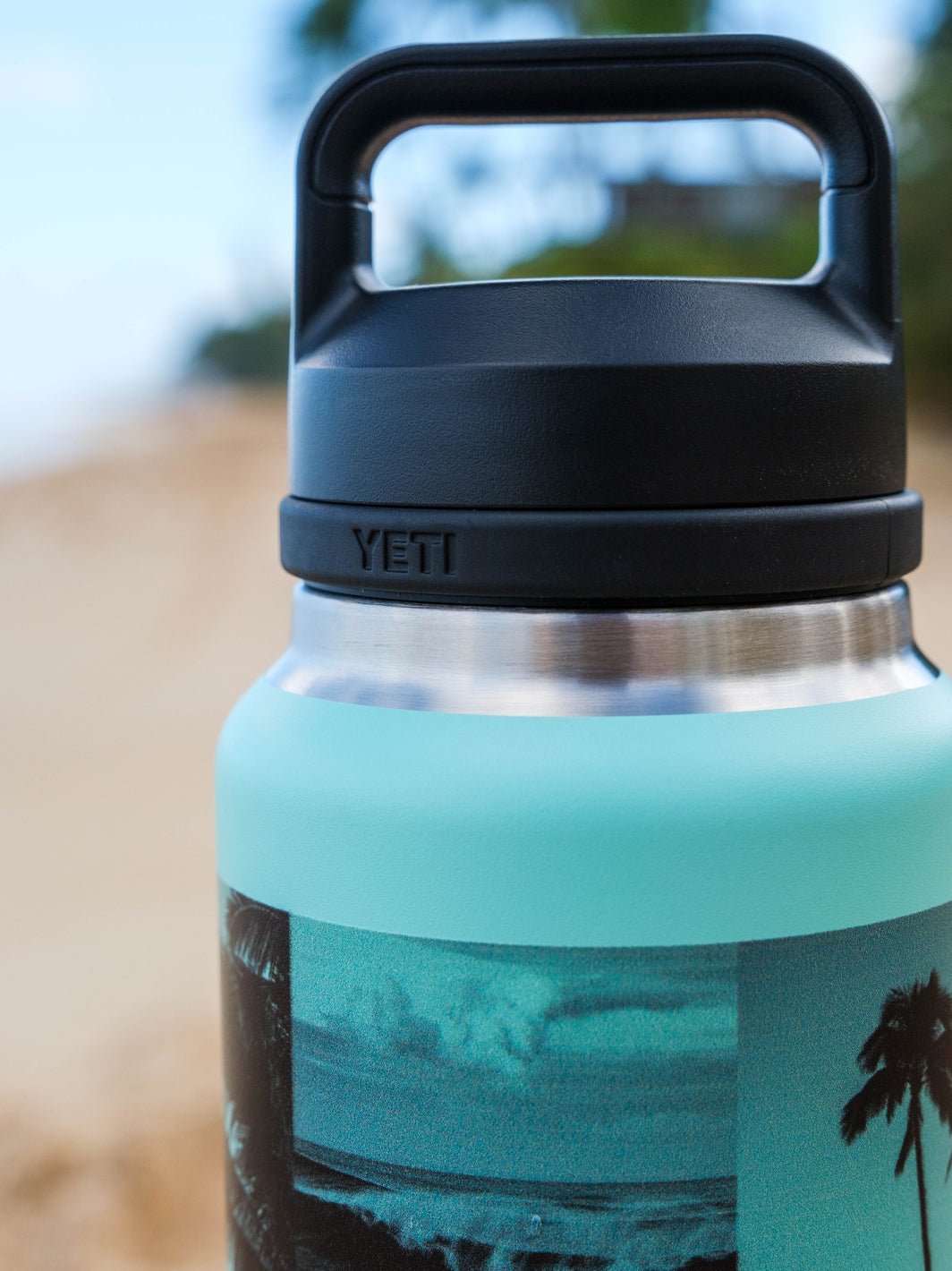 T&C Surf Designs T&C Surf 36 oz Monotone Rambler Yeti Bottle with Chug Cap, 