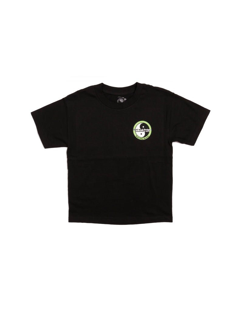 T&C Surf Designs Kids Retro Neon Logo Tee,