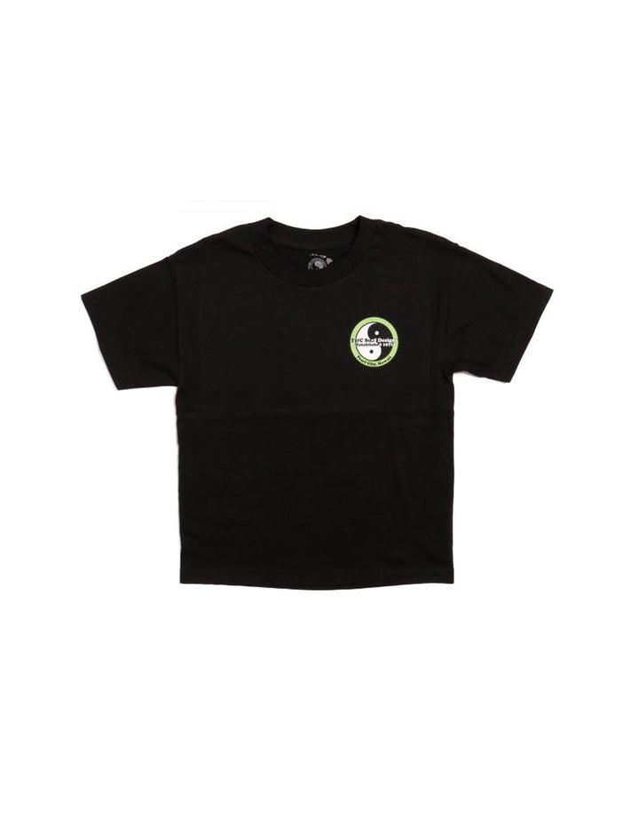 T&C Surf Designs Kids Retro Neon Logo Tee,
