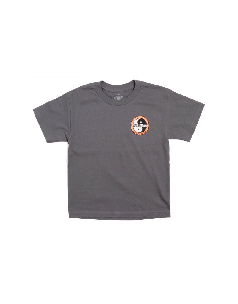 T&C Surf Designs Kids Retro Neon Logo Tee,