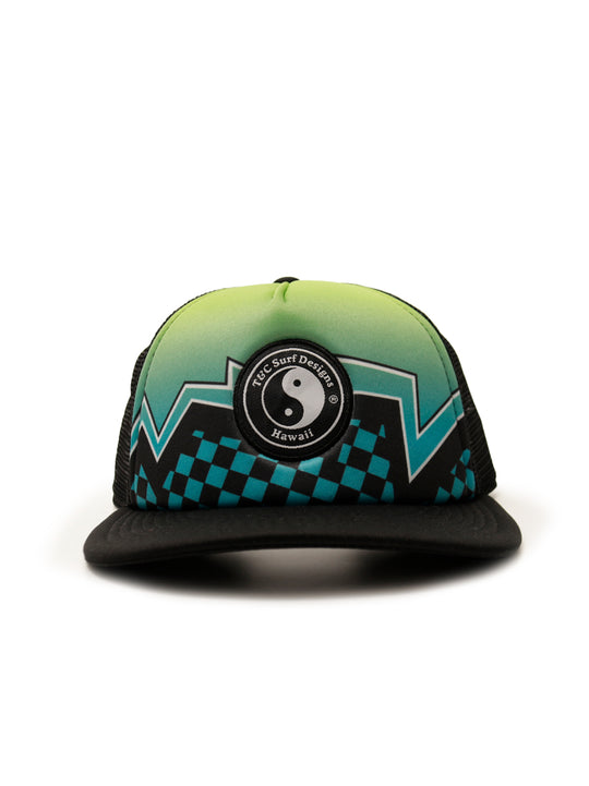 T&C Surf Designs T&C Surf Faded Trucker Cap, Black