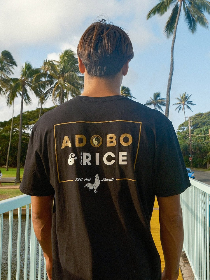 T&C Surf Designs Adobo and Rice Jersey Tee,