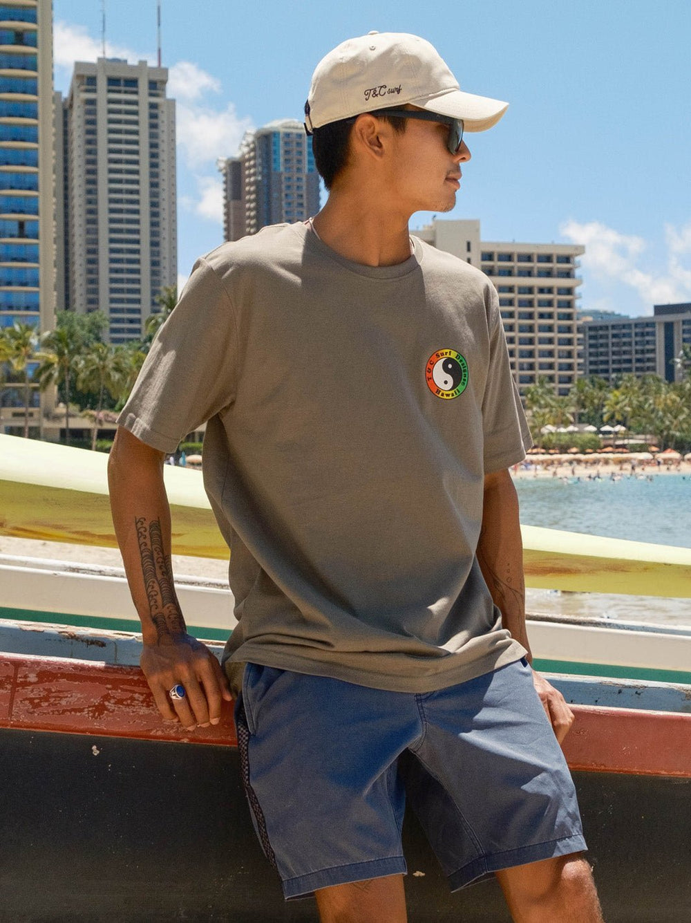 T&C Surf Designs Musubi Me Dad Cap,