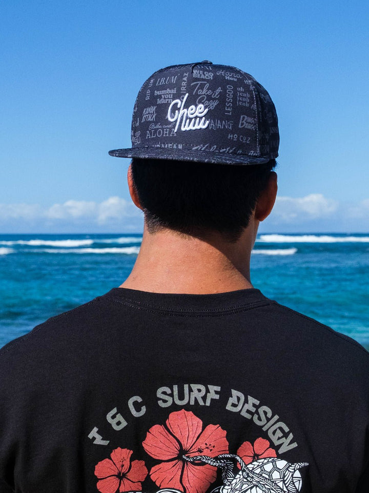 T&C Surf Designs Slang Cap, Black Cust