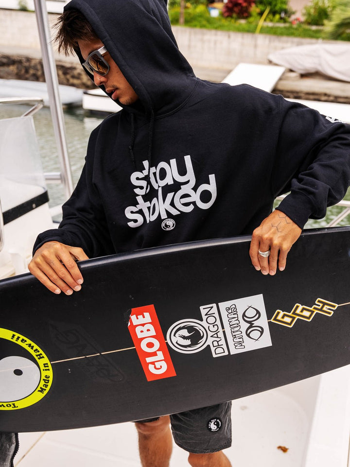 T&C Surf Designs Stay Stoked Hoodie,