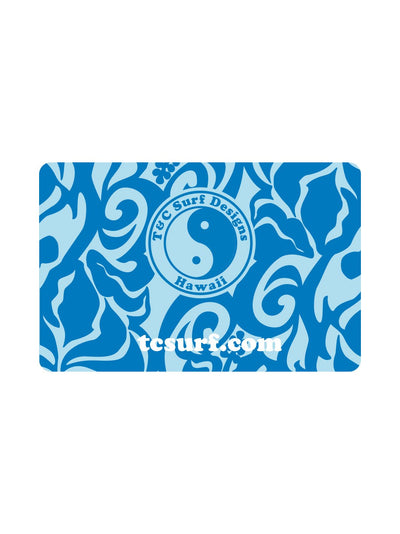 T&C Surf Designs Gift Card, 
