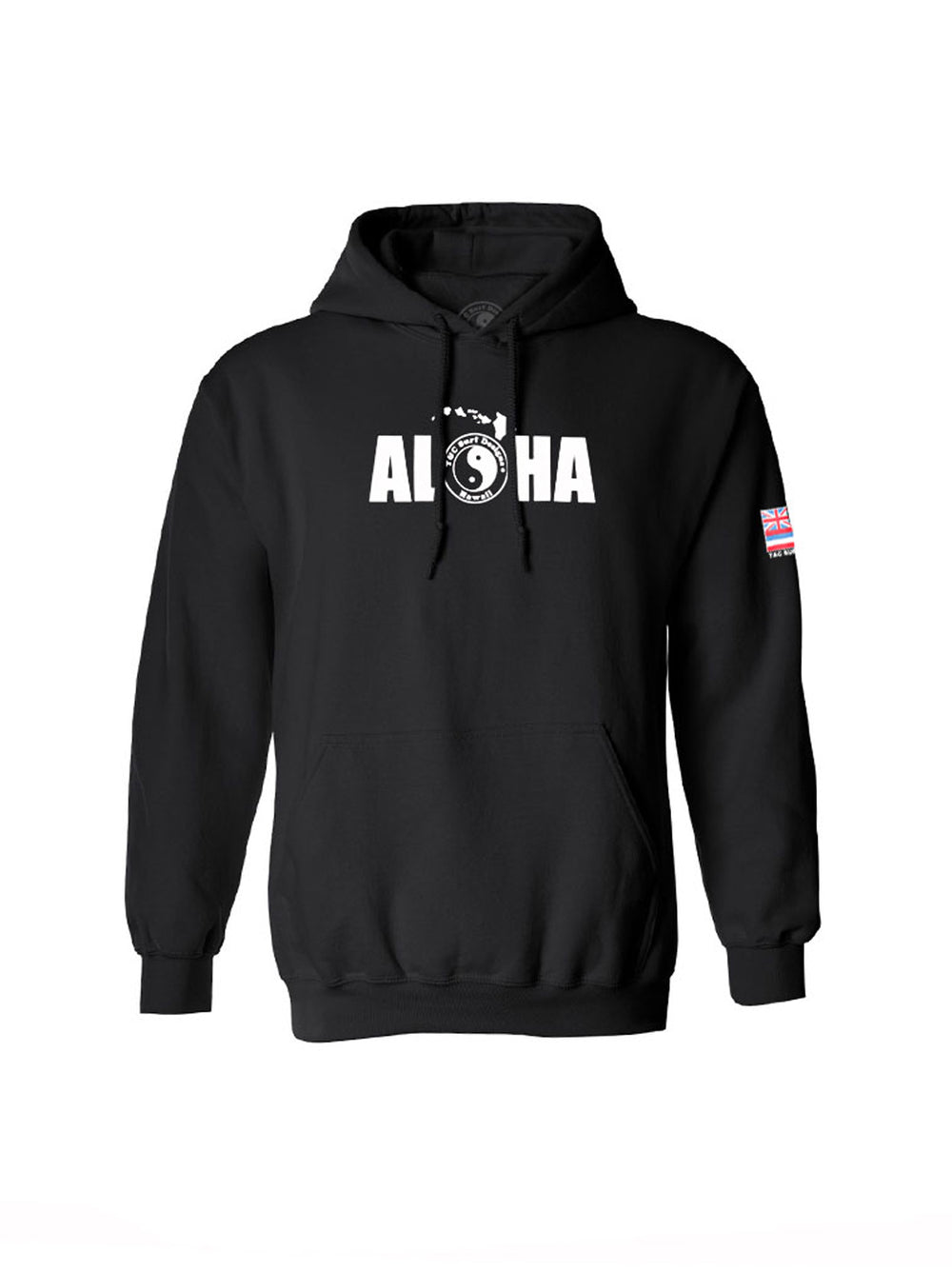 T&C Surf Designs Aloha Hoodie, Black / S