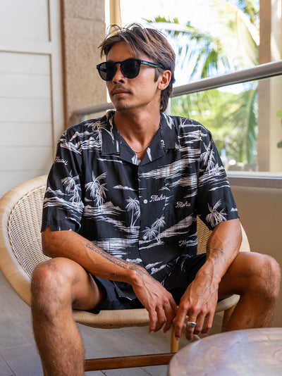 T&C Surf Designs T&C Surf Australia Island Time Woven, S (AUS) / Black