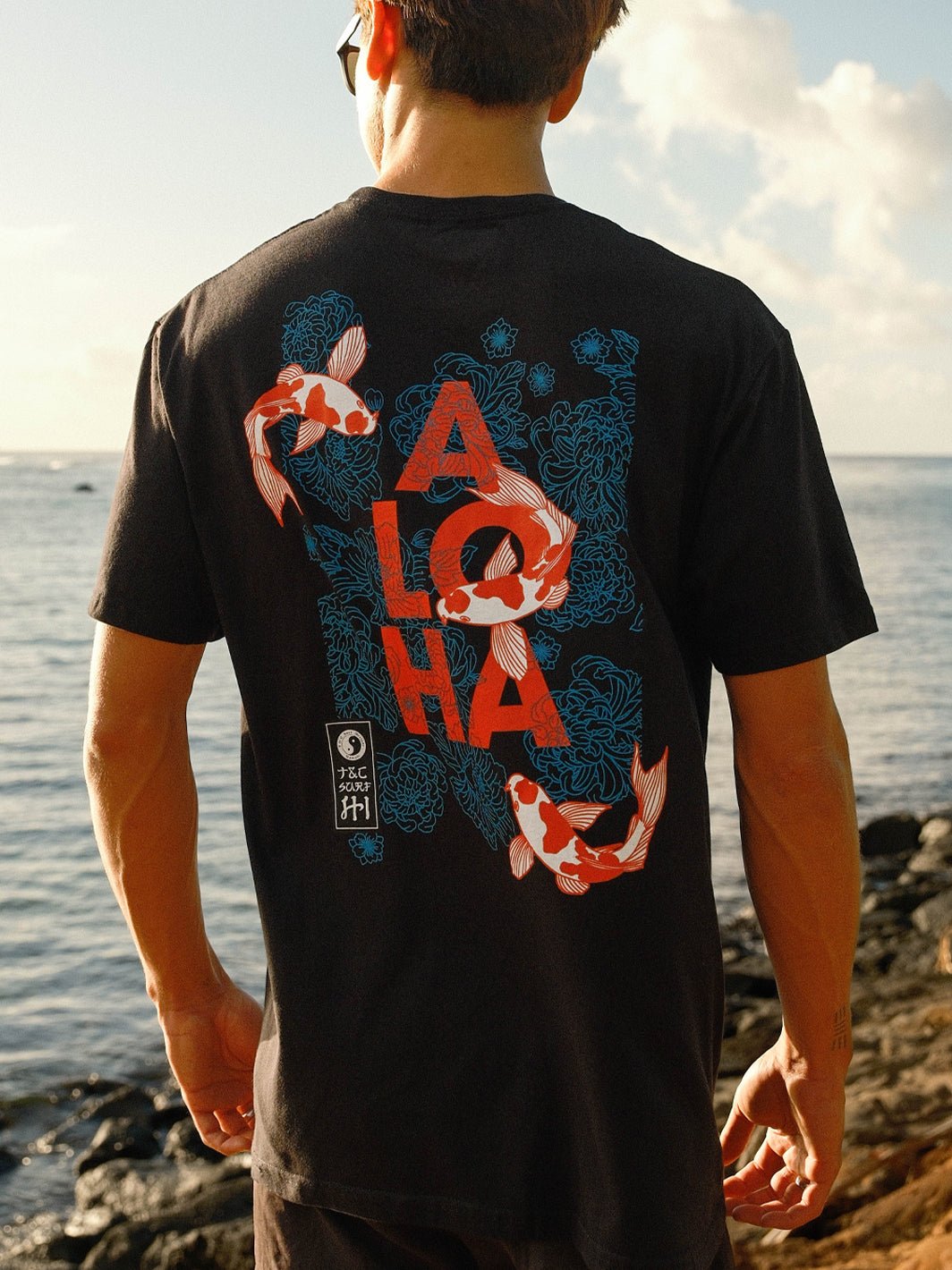 T&C Surf Designs T&C Surf Koiloha Jersey Tee, 