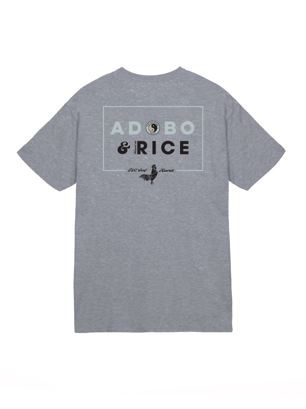 T&C Surf Designs T&C Surf Adobo and Rice Jersey Tee, Graphite / S