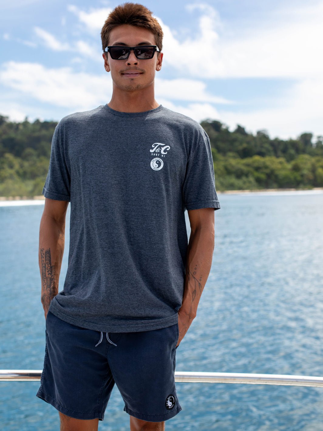 T&C Surf Designs Raised On Rice Jersey Tee,