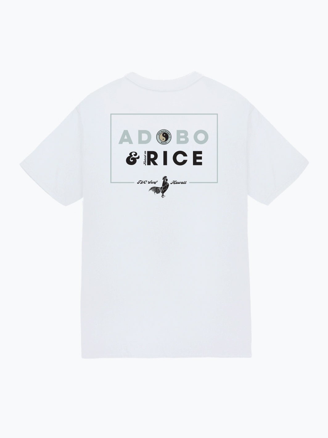 T&C Surf Designs T&C Surf Adobo and Rice Jersey Tee, White / S