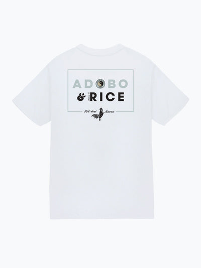 T&C Surf Designs T&C Surf Adobo and Rice Jersey Tee, White / S