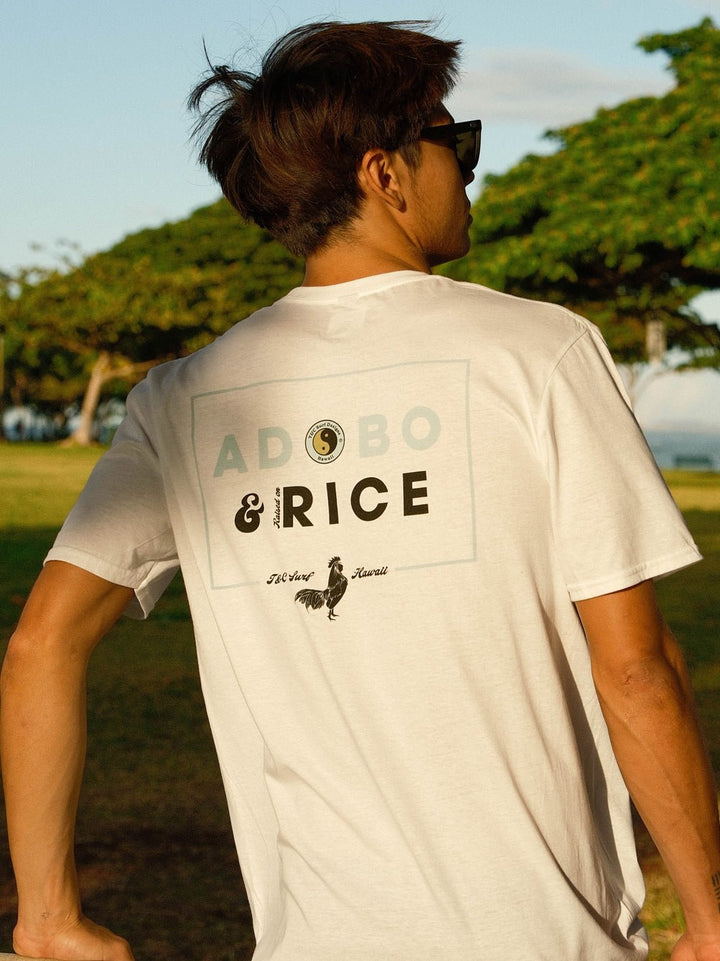 T&C Surf Designs Adobo and Rice Jersey Tee,