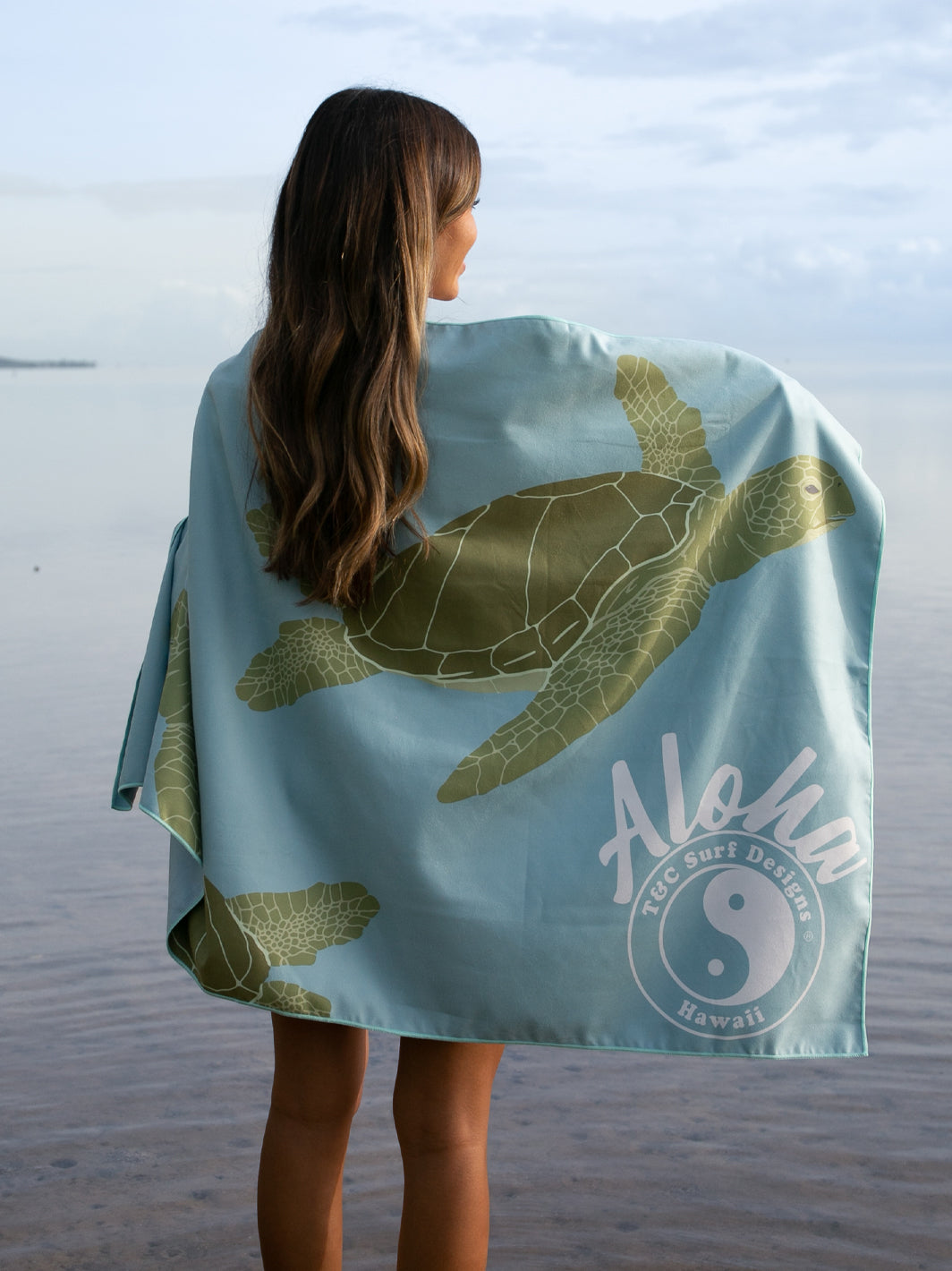 T&C Surf Designs T&C Surf Honu Swim Microfiber Towel, 