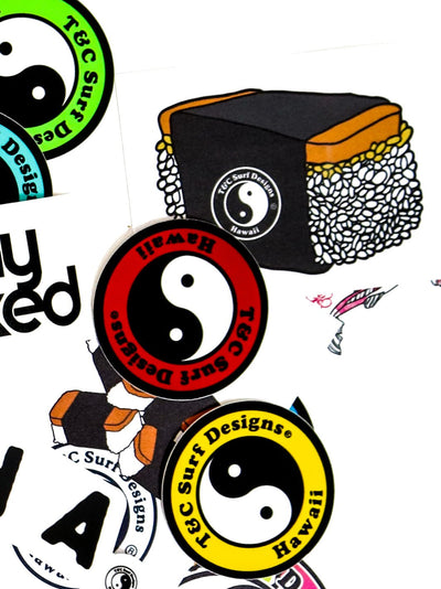T&C Surf Designs T&C Surf Spam Musubi Sticker, 