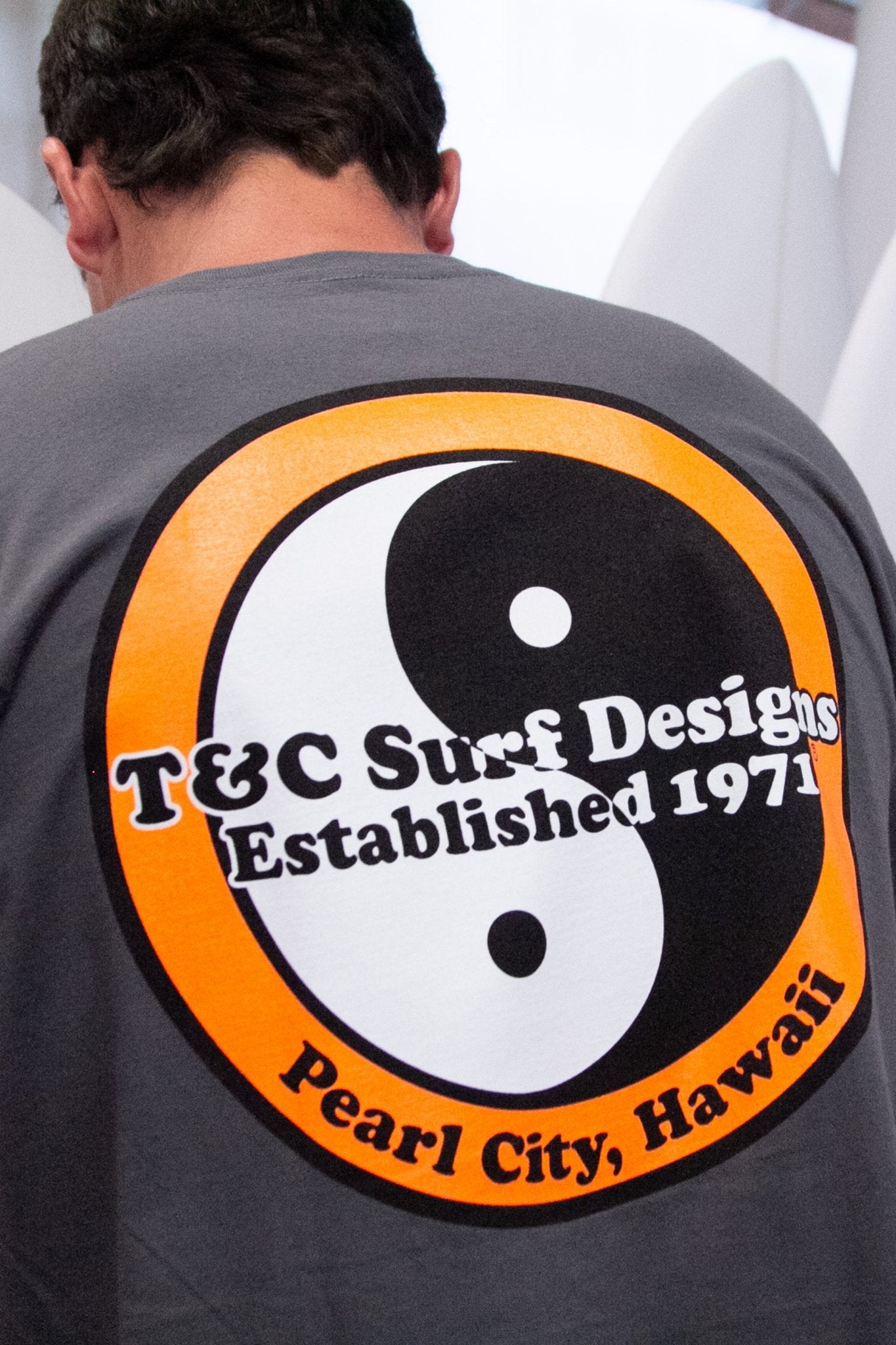 T&C Surf Designs T&C Surf Standard Logo Neon Long Sleeve, 