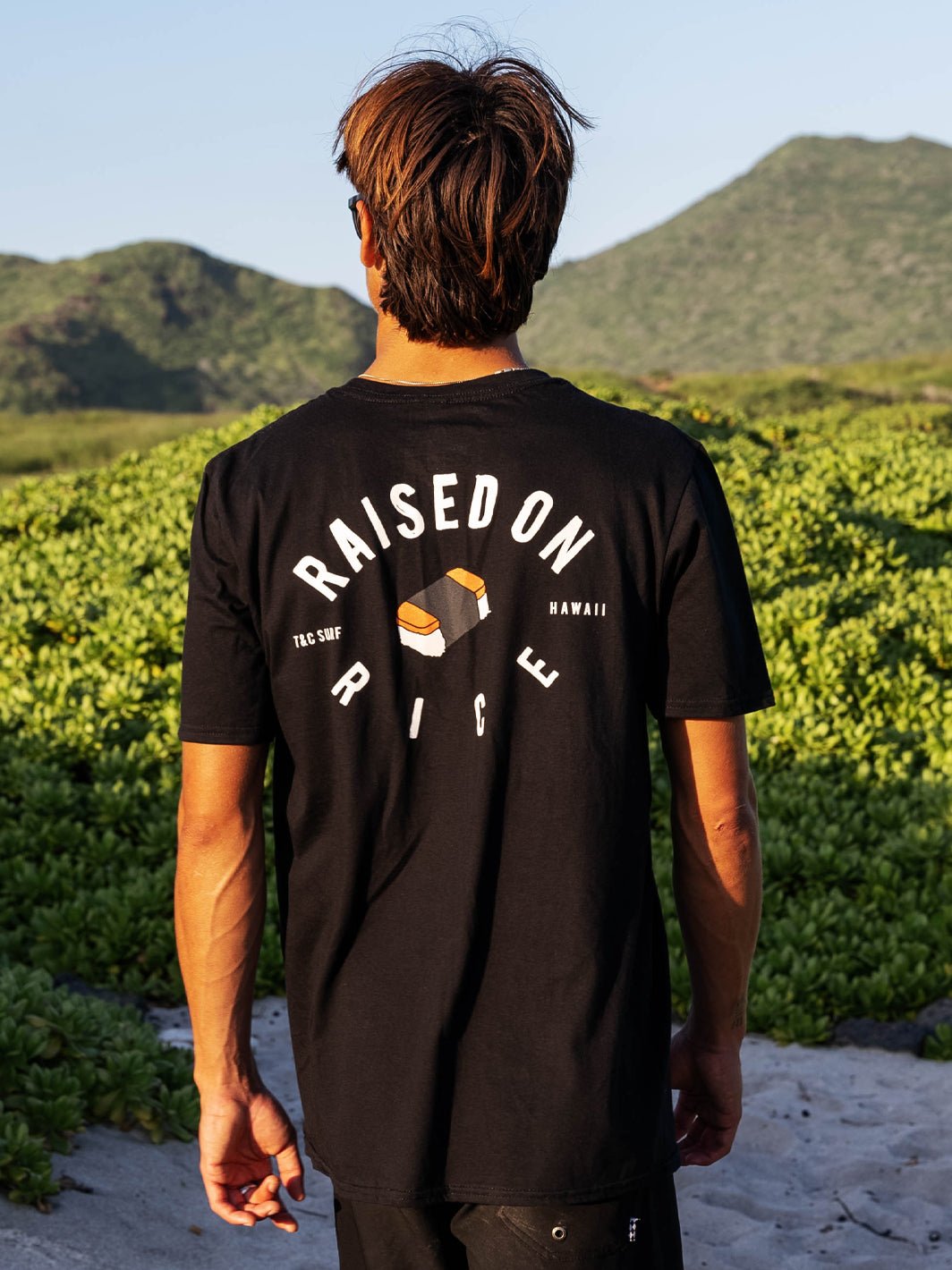 T&C Surf Designs Raised on Musubi Jersey Tee,