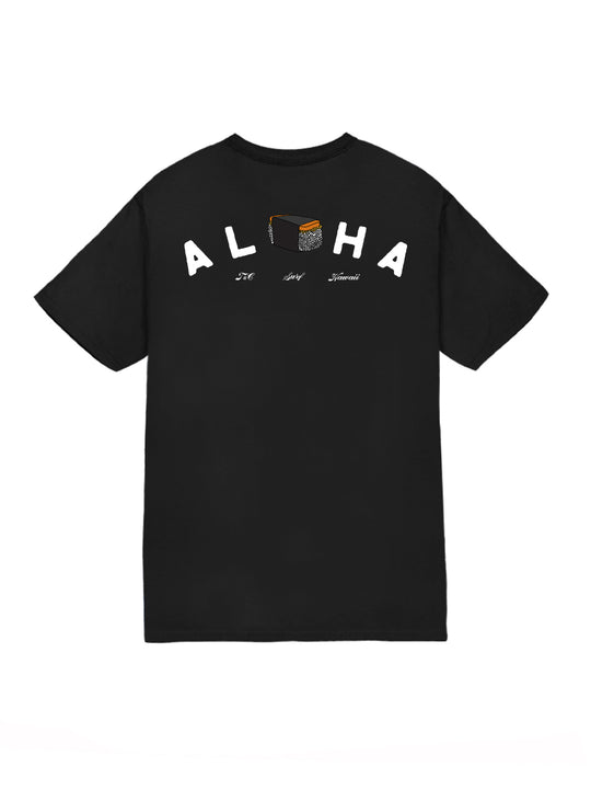 T&C Surf Designs Aloha Grinds Jersey Tee, Black / S