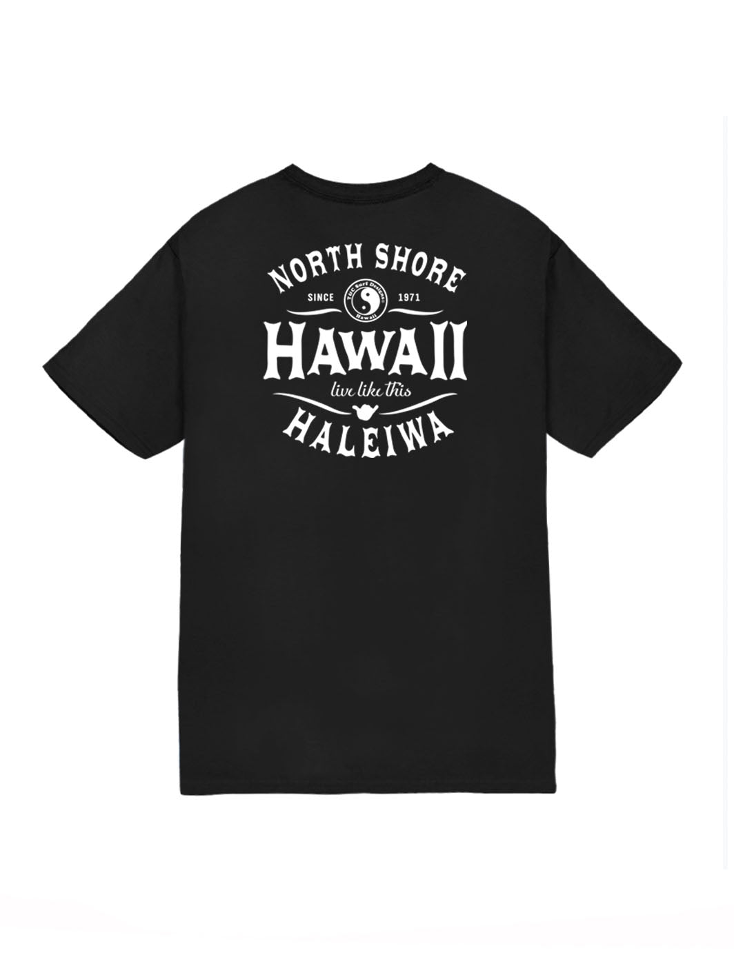 T&C Surf Designs North Shore Hawaii Jersey Tee, Black / S